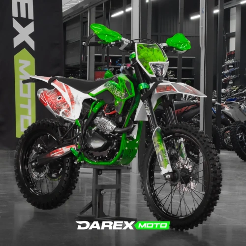 Мотоцикл кроссовый / эндуро Darex (Дарекс) Alga 300 S Green Limited Edition 2025 (зеленый) фото 3