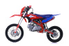 Питбайк Apollo (Аполло) TRACKER 125 LE 17/14 красный/синий - купить с доставкой, по выгодной цене в интернет-магазине Мототека