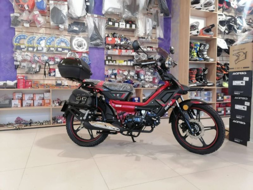Мопед Скутеретта FXMOTO (ФХМото) RATO 50 (110) серый фото 5