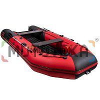 Лодка ПВХ Таймень NX 3800 НДНД PRO красный/чёрный