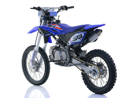Питбайк Apollo (Аполло) RFZ Y 125 LE 19/16 синий - купить с доставкой, по выгодной цене в интернет-магазине Мототека