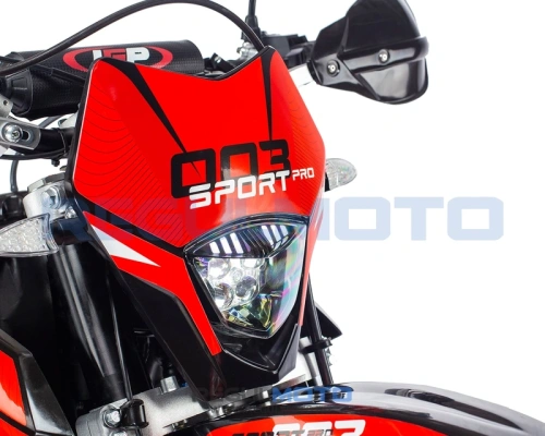 Мотоцикл кроссовый / эндуро Regulmoto (Регулмото) Sport - 003 PR 300 6 передач красный/чёрный с ПТС фото 12