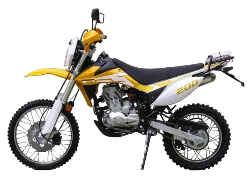 Мотоцикл кроссовый / эндуро Racer (Рейсер) RC200GY - C2 Enduro желтый с ПТС фото 2