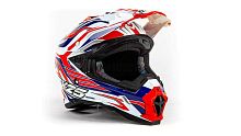 Шлем кроссовый THH TX - 25#1 WHT/RED BLUE BLADE (L)