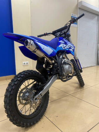 Питбайк Apollo (Аполло) RFZ Start 125 LE с фарой и электростартером 17/14 синий - купить с доставкой, по выгодной цене в интернет-магазине Мототека