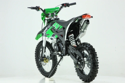 Питбайк Vento (Венто) PitBike 17/14 КОМПЛ. 1 (125сс, кик/эл.стартер, фара/стоп сигн., ПОВОР. ЗЕРКАЛА) GREEN фото 2