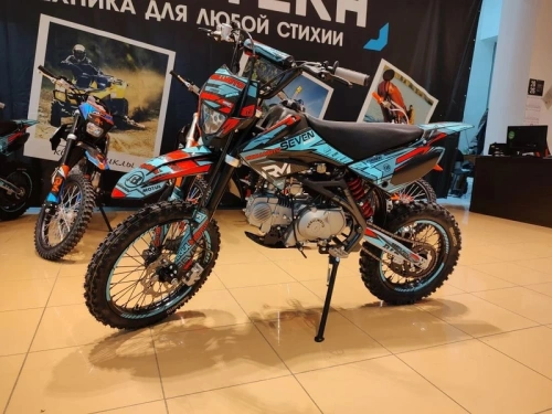Питбайк Regulmoto (Регулмото) SEVEN MEDALIST 17/14 чёрный/синий