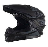 Шлем мото кроссовый SPARX Fenix Gravity (JK6803) черно-серый матовый 3XL