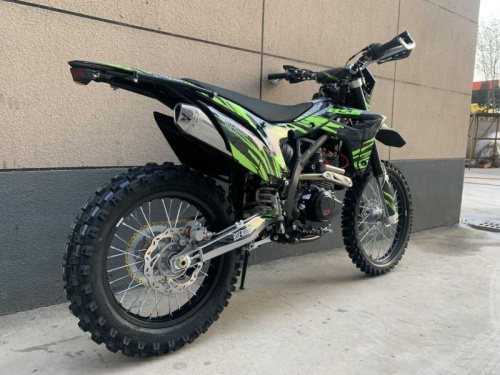 Мотоцикл кроссовый / эндуро BSE (БСЕ) Z5 21/18 Neon Black фото 4