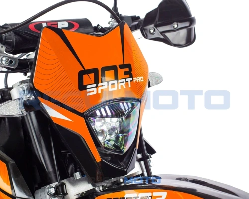 Мотоцикл кроссовый / эндуро Regulmoto (Регулмото) Sport - 003 PR 300 6 передач оранжевый/чёрный с ПТС фото 11
