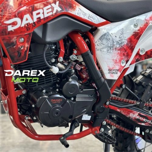 Мотоцикл кроссовый / эндуро Darex (Дарекс) ALGA 300 S (Red) фото 8