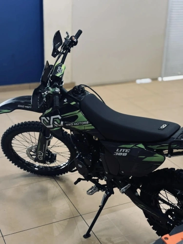 Мотоцикл кроссовый / эндуро OXO (Оксо) Lite 300 (CS300LT) зелёный фото 2