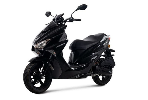 Скутер TMBK AERO 50 (150) Black фото 2