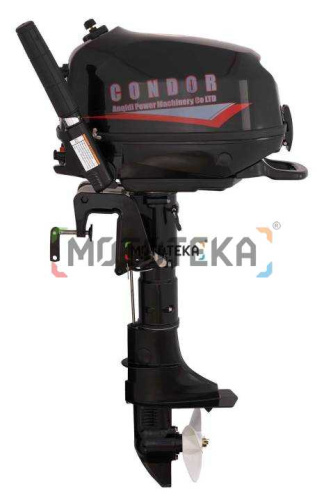 Лодочный мотор Condor (Кондор) CNF5HS с баком 12 л.