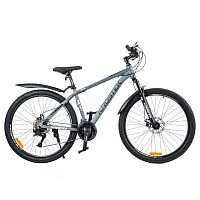 Велосипед 27.5" KROSTEK (Кростек) LEVEL 2701 (рама 17.5'') серебро