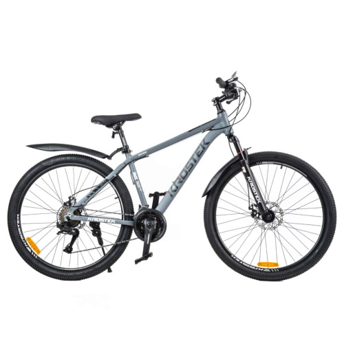 Велосипед 27.5" KROSTEK (Кростек) LEVEL 2701 (рама 17.5'') серебро