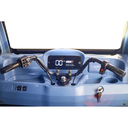 Грузовой электротрицикл Rutrike (Рутрайк) КАРГО Кабина 1500 60V1000W фото 9