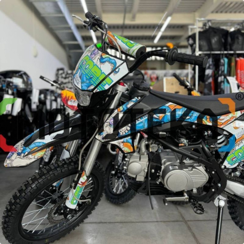 Питбайк SSSR (СССР) CORE SA Blue White Monster фото 7