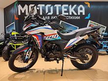 Мотоцикл кроссовый / эндуро Regulmoto (Регулмото) XADV белый/синий с ПТС