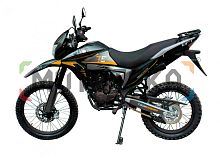 Мотоцикл кроссовый / эндуро Regulmoto (Регулмото) TE (Tour Enduro) PR. 6 скоростей черный/оранжевый с ПТС