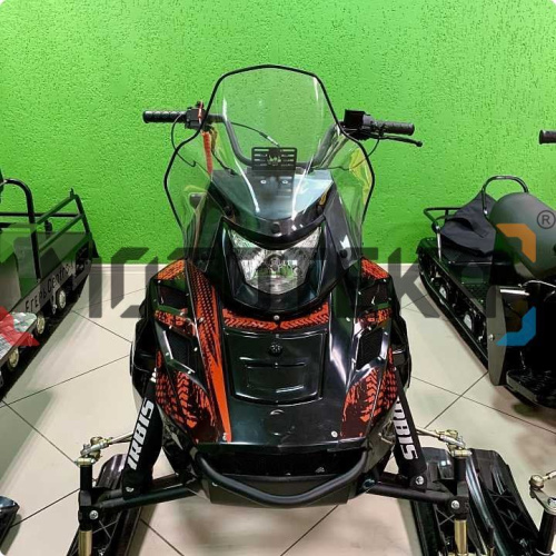 Снегоход IRBIS (Ирбис) SF 200 L Long чёрный/красный с ПСМ фото 10
