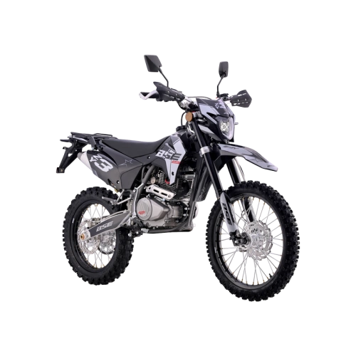 Мотоцикл кроссовый / эндуро BSE (БСЕ) Z3Y Black/White Stinger фото 4