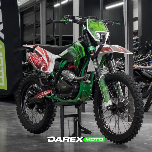 Мотоцикл кроссовый / эндуро Darex (Дарекс) Alga 300 Green Limited Edition 2025 (зеленый) фото 2