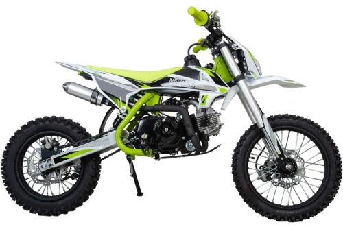 Питбайк MotoLand (Мотолэнд) SX 125 E 14/12 зелёный фото 4