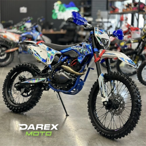 Мотоцикл кроссовый / эндуро Darex (Дарекс) ALGA 300 S (Blue) фото 2