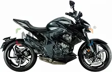 Мотоцикл дорожный Zontes (Зонтес) ZT350 - R1 (4T ZT184MP EFI) 17/17 (2023 г.) чёрный с ПТС