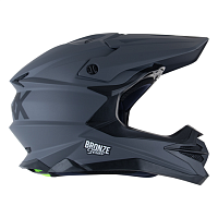 Шлем мото кроссовый Sparx (Спаркс) Fenix (JK6803) серый матовый XS