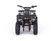 Квадроцикл детский Motax (Мотакс) Grizlik X16 ES BW зелёный камуфляж (машинокомплект)