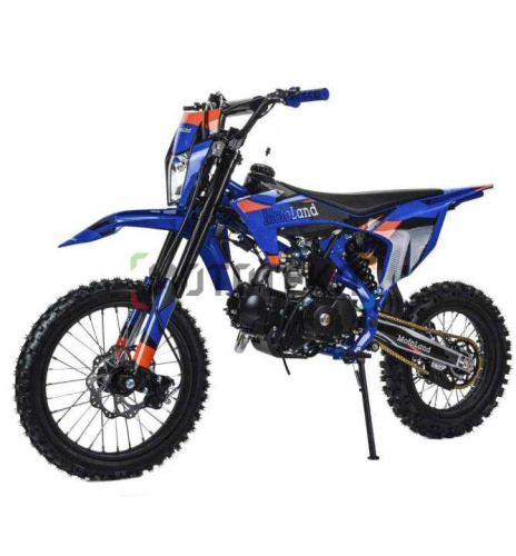 Питбайк MotoLand (Мотолэнд) SX 125 E 17/14 синий Питбайк MotoLand (Мотолэнд) SX 125 E 17/14 синий
