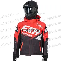 Куртка для снегохода FXR Yamaha Boost №5 black-red (текстиль) (XXL)