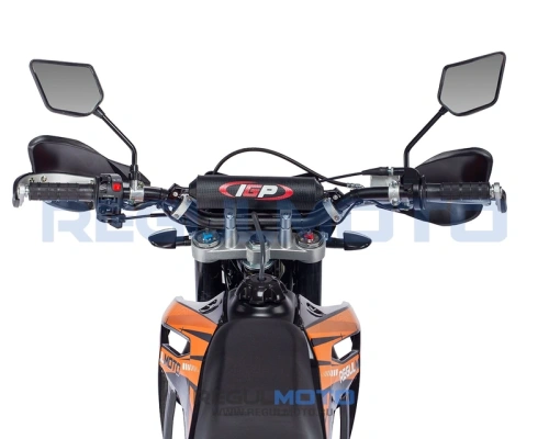 Мотоцикл кроссовый / эндуро Regulmoto (Регулмото) Sport - 003 PR 300 6 передач оранжевый/чёрный с ПТС фото 7