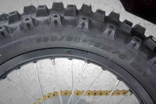 Мотоцикл кроссовый / эндуро BSE (БСЕ) Z5 21/18 Neon Black фото 41