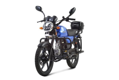 Мопед TMBK ALPHA 50 (110) Blue фото 6