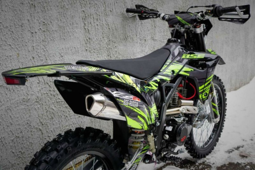 Мотоцикл кроссовый / эндуро BSE (БСЕ) Z5 21/18 Neon Black фото 35