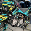 Питбайк Regulmoto (Регулмото) SEVEN 49cc (125) чёрный/жёлтый/синий - купить с доставкой, по выгодной цене в интернет-магазине Мототека