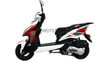 Скутер Vento (Венто) VMC CITY BY49QT-2A 49 см3 СЕРИЯ N1500, LED фары, сигнализация VIN BLACK/WHITE с ПТС